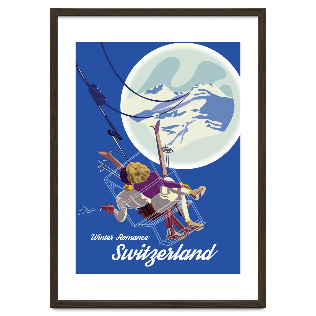 Winter Romance In Switzerland