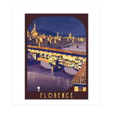 Florence At Night, The Bridge (Print Only) thumbnail