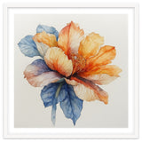 Ethereal Amber and Azure Bloom thumbnail