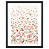Watercolor Spring Butterflies Apricot thumbnail