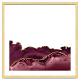 Burgundy & Gold Agate Texture 30 thumbnail