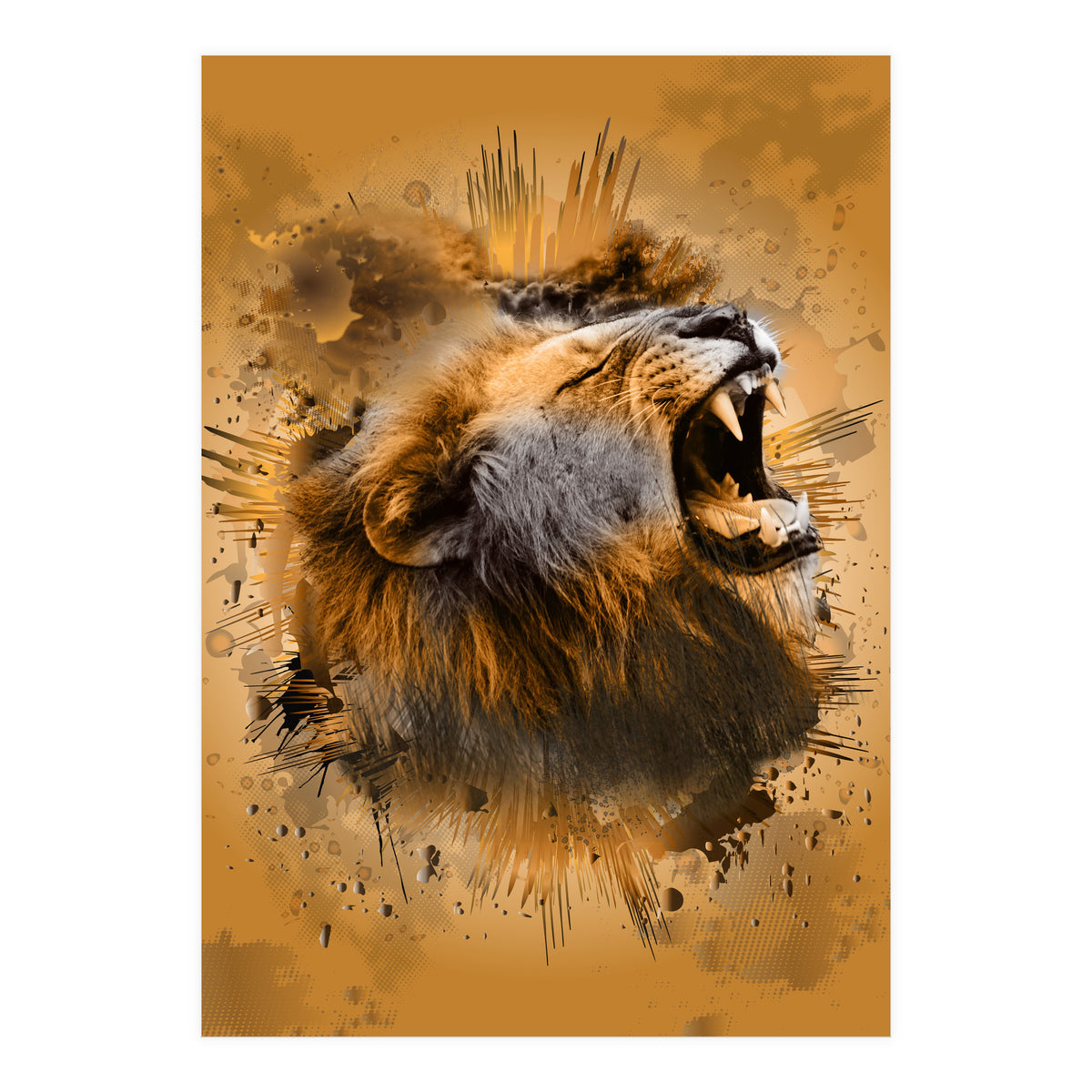 Lion Roar (Print Only)