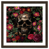 Baroque  Skull And Roses Night Garden 1 thumbnail