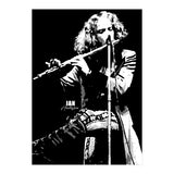 Ian Anderson British Musician Legend in Grayscale (Print Only) thumbnail