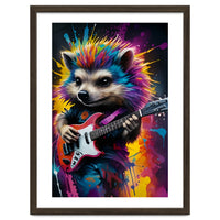 Hedgehog Plays The Guitar, Rock Graffiti