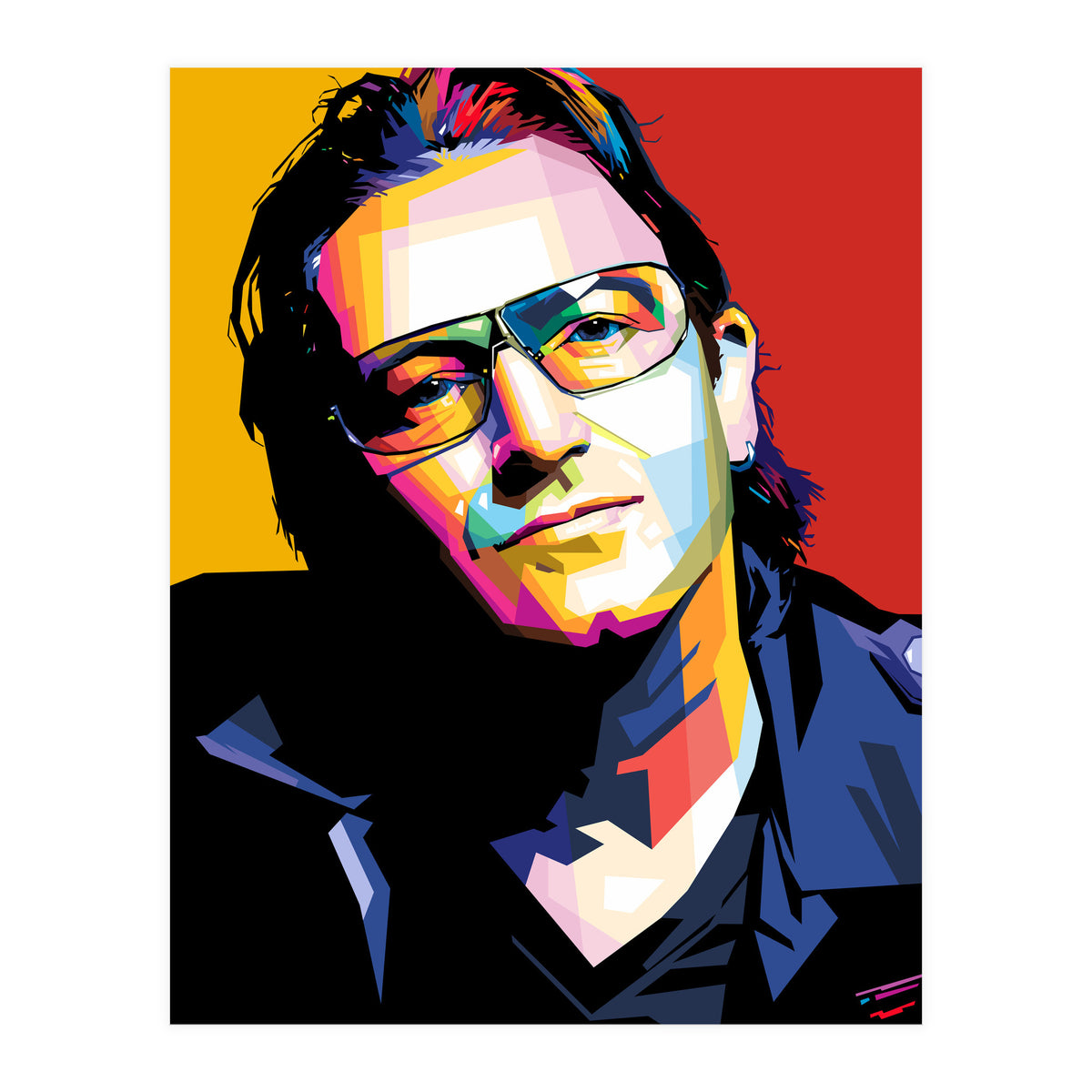 Bono U2 (Print Only)