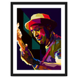 Marcus Miller Bass Jazz Musician Pop Art WPAP thumbnail