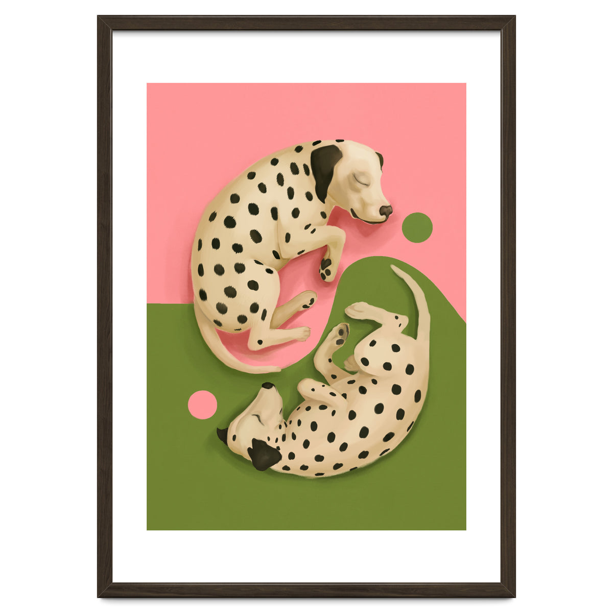 Yin And Yang Dalmatians