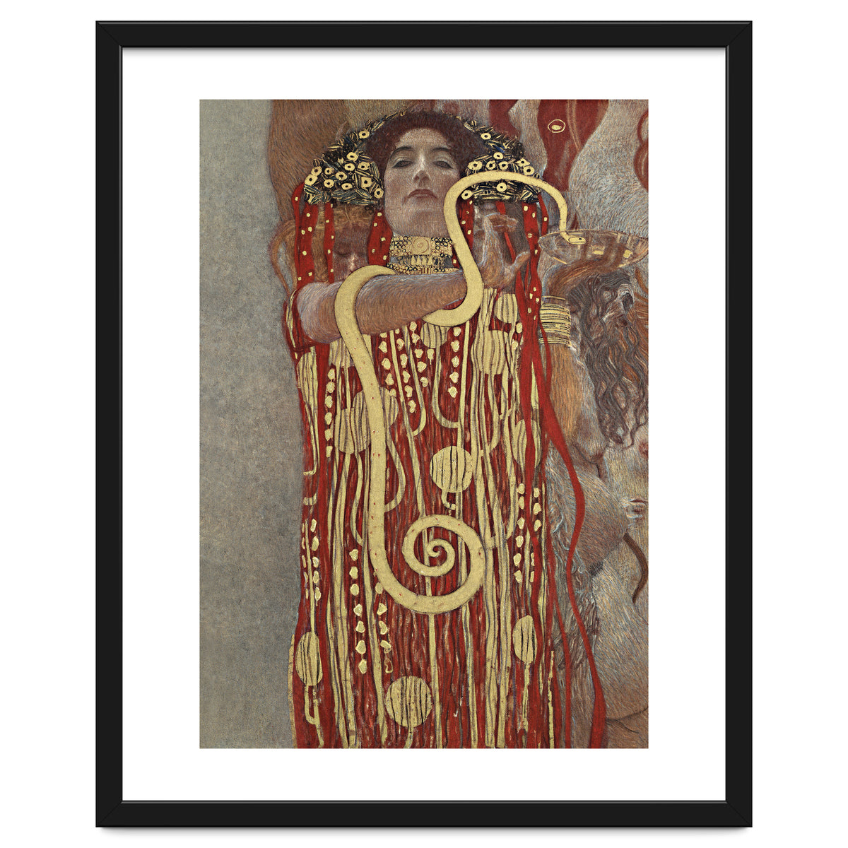 Gustav Klimt – Hygieia (1907) | Iconic Art Nouveau Masterpiece
