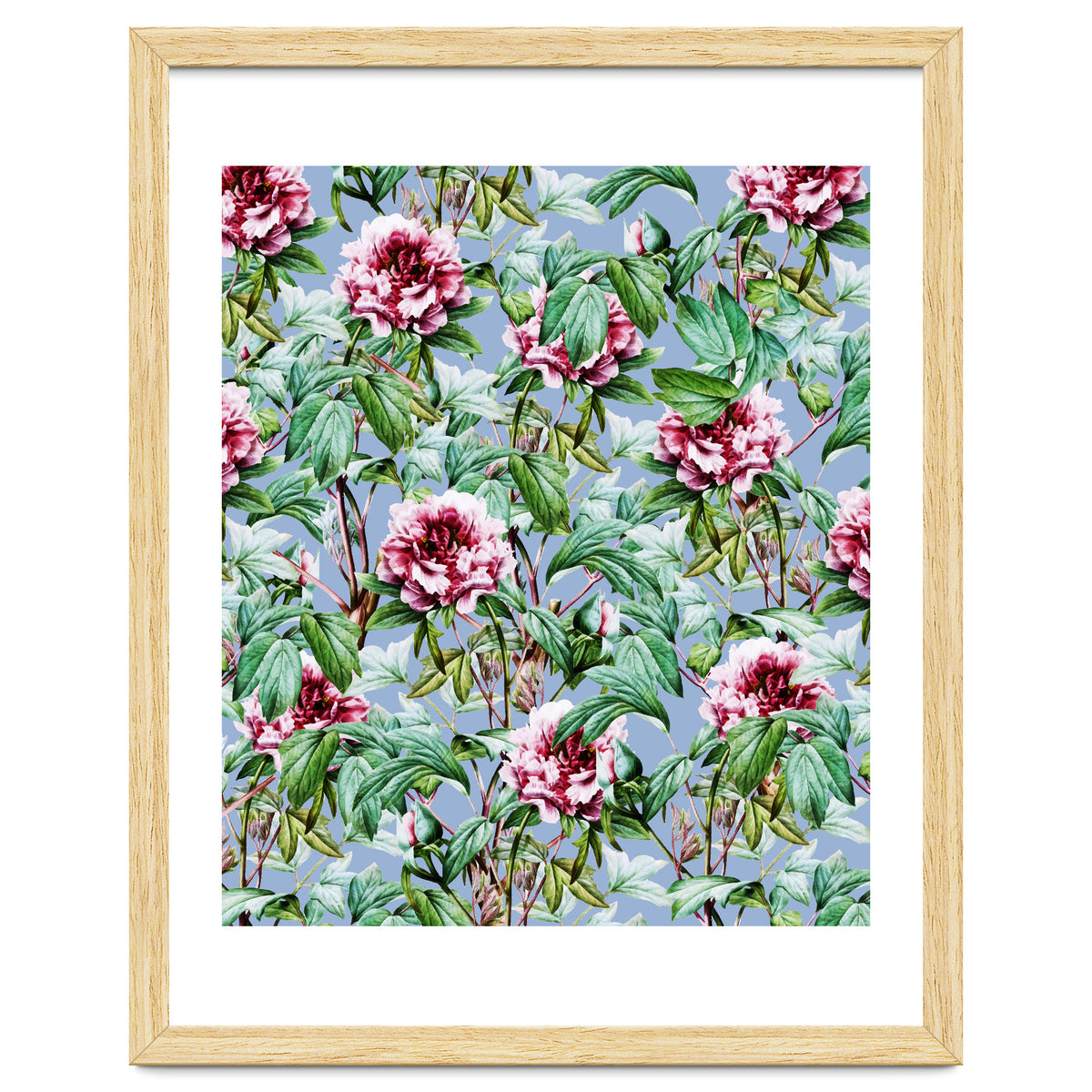 Frosty Florals #society6 #decor #buyart