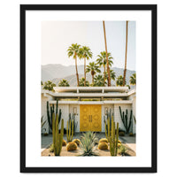 Palm Springs Mid-Century Modern Art, Desert Vibe Architecture, Retro Aesthetic Travel