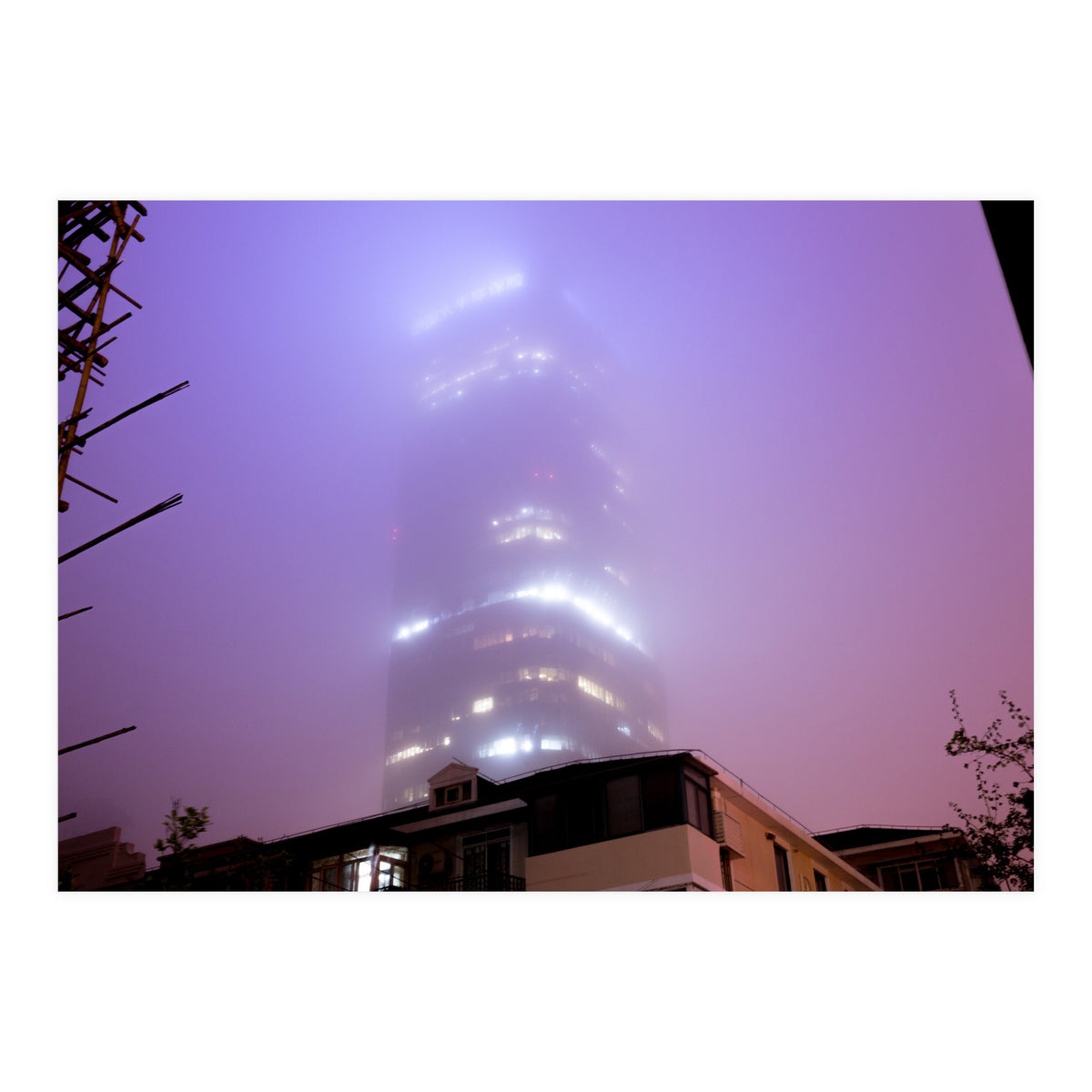 Shanghai by night (Print Only)