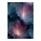 Luminous Bioluminescent Floral Abstract (Print Only) thumbnail