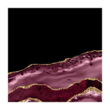 Burgundy & Gold Agate Texture 17 (Print Only) thumbnail