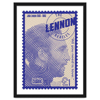 John Lennon Stamps Art