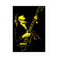 Angus Young Australian Musician Legend (Print Only)