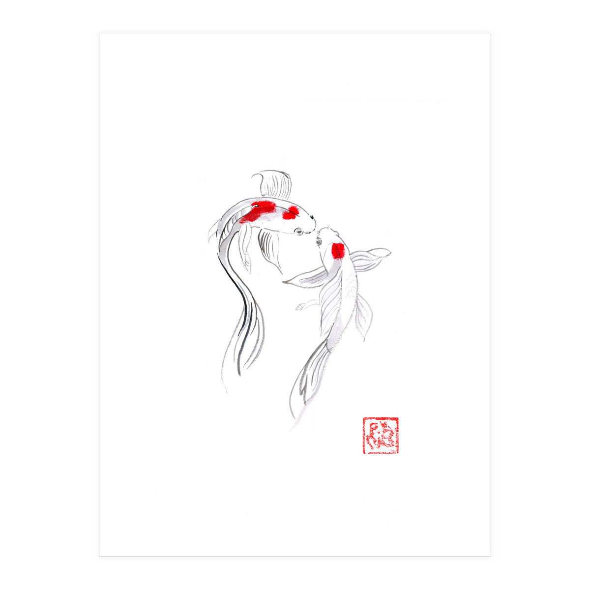 2 Koi (Print Only)