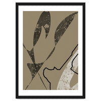 Black Line Minimalist Abstract