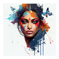 Aerial Bloom Hindu Portrait (Print Only)