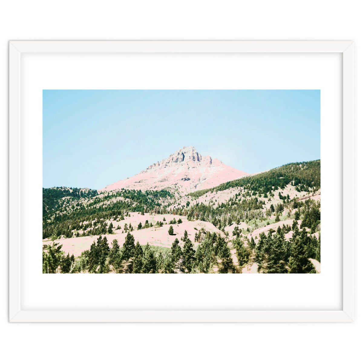 Happy Mountain #society6 #decor #buyart