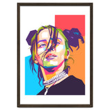 Billie Eillish wpap art thumbnail