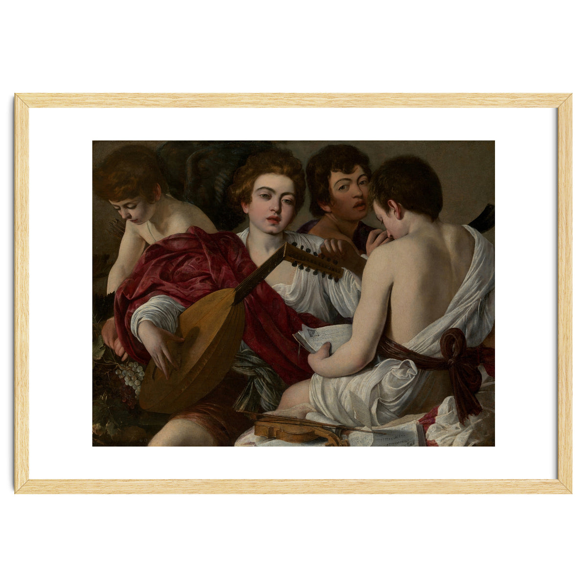 Caravaggio – The Musicians (c.1595)