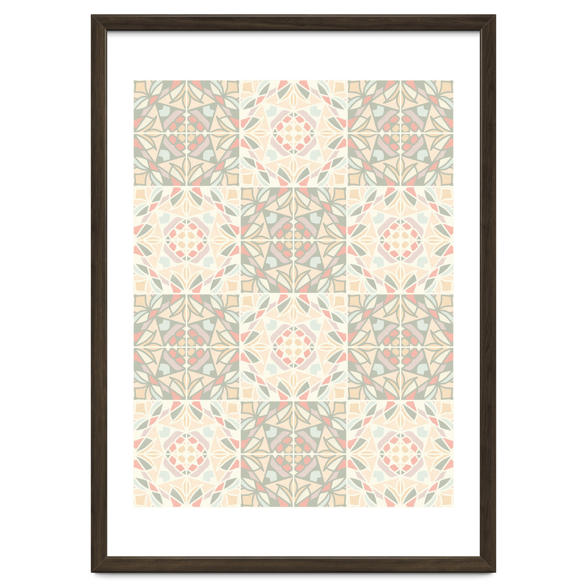 Kaleido Glass Pastels Tiles