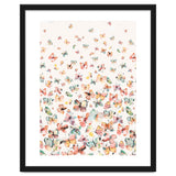Watercolor Spring Butterflies Apricot thumbnail