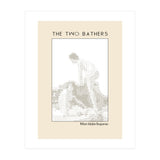 The two bathers (1884) – William-Adolphe Bouguereau (ascii art)  (Print Only) thumbnail