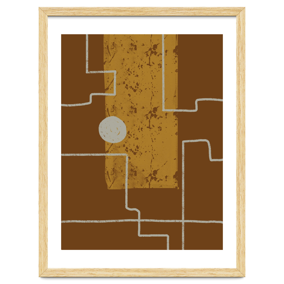 Eclipse in Barren Land