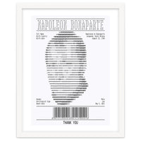 Receipt Art Napoleone Buonaparte