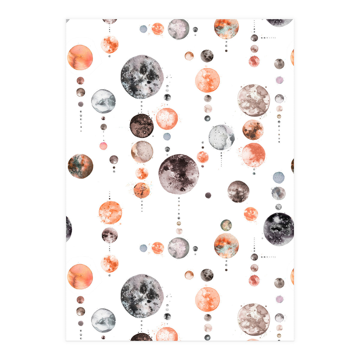 Space Full Moons (Print Only)