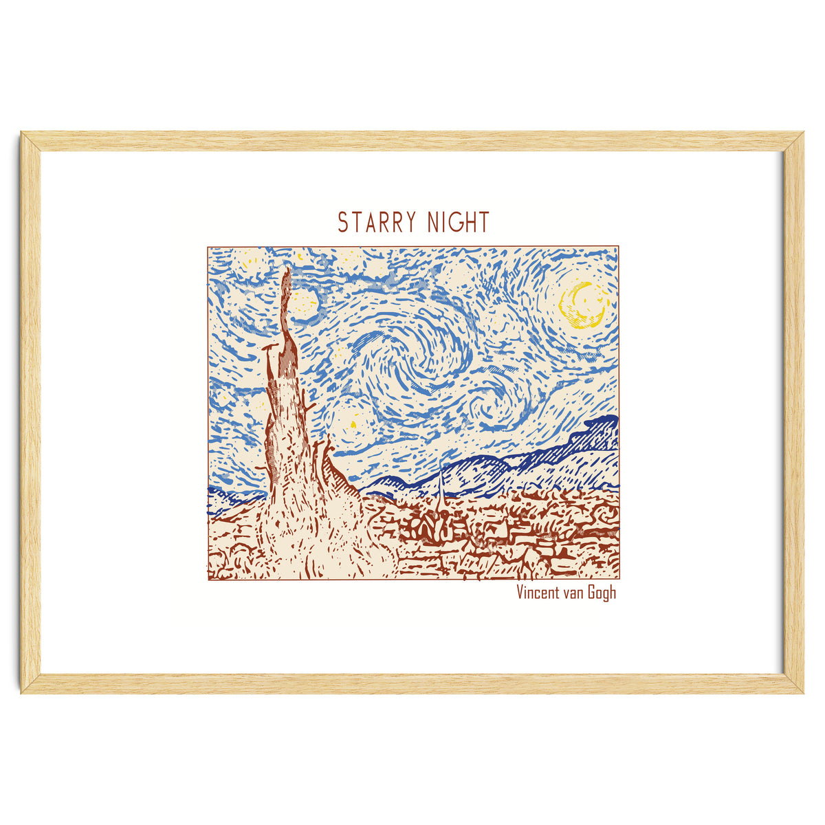 Starry Night – Vincent Van Gogh
