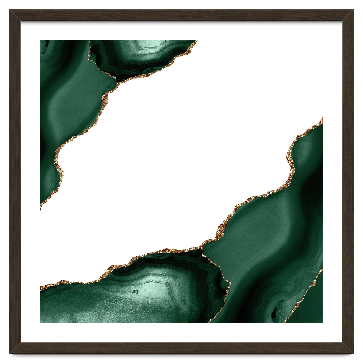 Emerald & Gold Agate Texture 16