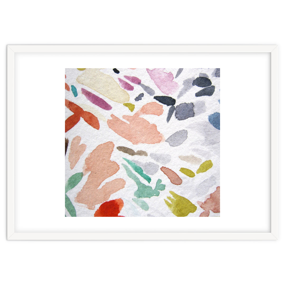 Abstract, Watercolor, Art Print, Viddy Pop The Mood Room