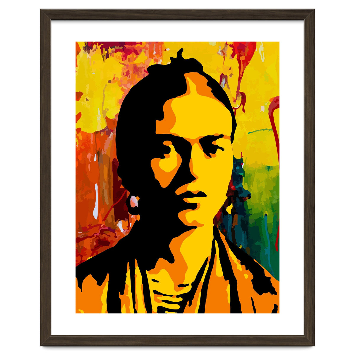 Frida Kahlo Abstract 2