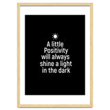 A little positivity will always shine a light in the dark thumbnail