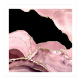 Blush & Gold Agate Texture 03  (Print Only) thumbnail