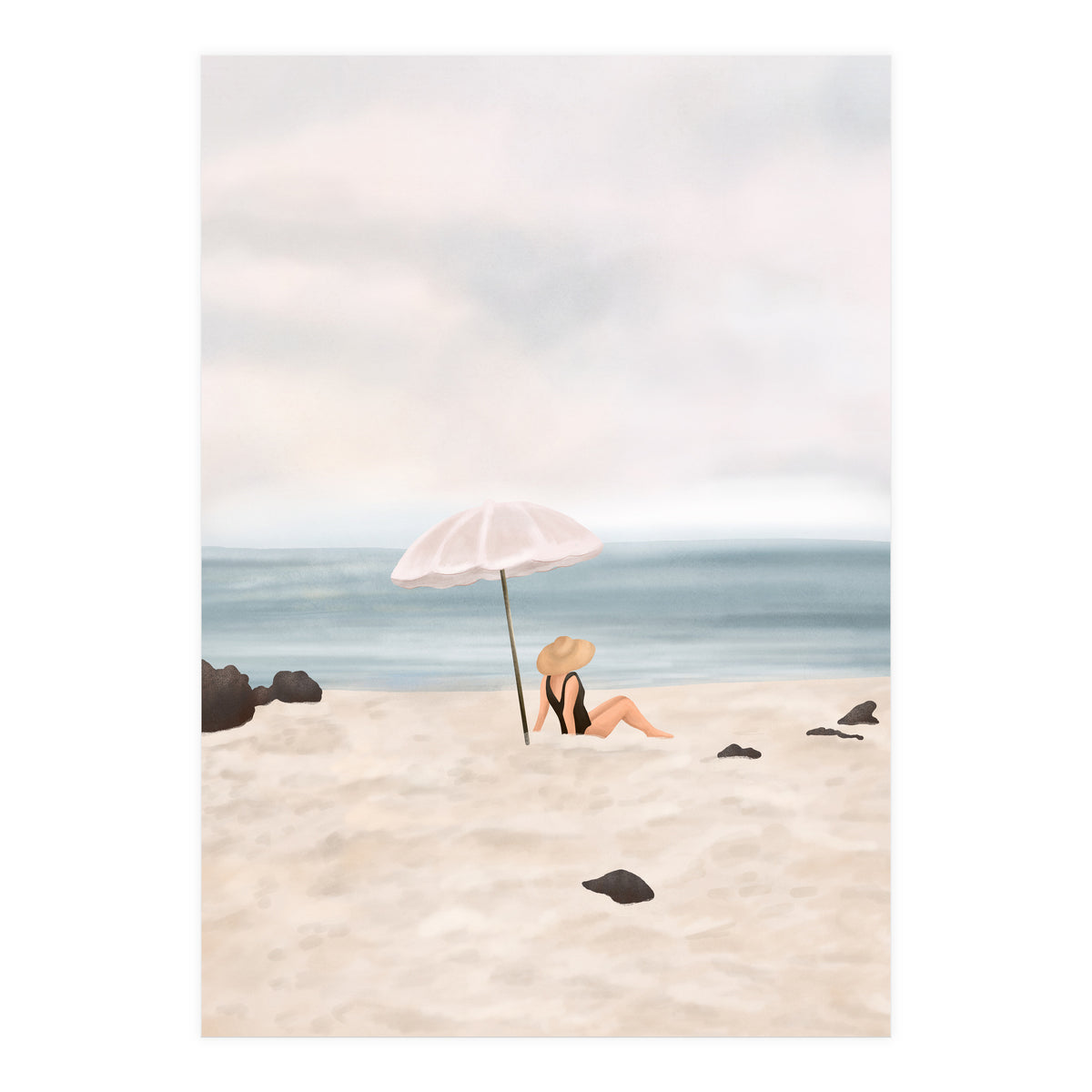 Beach Morning II (Print Only)