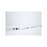 Stairs leading to the winter sea (Print Only) thumbnail