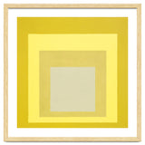 JOSEF ALBERS - HOMAGE TO THE SQUARE YELLOW WHITE thumbnail