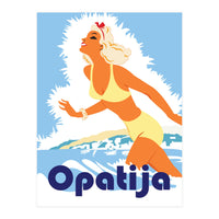 Opatia, Swimming Girl (Print Only)