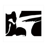 black abstract shape (Print Only) thumbnail