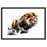 Dynamic Lion In Motion thumbnail