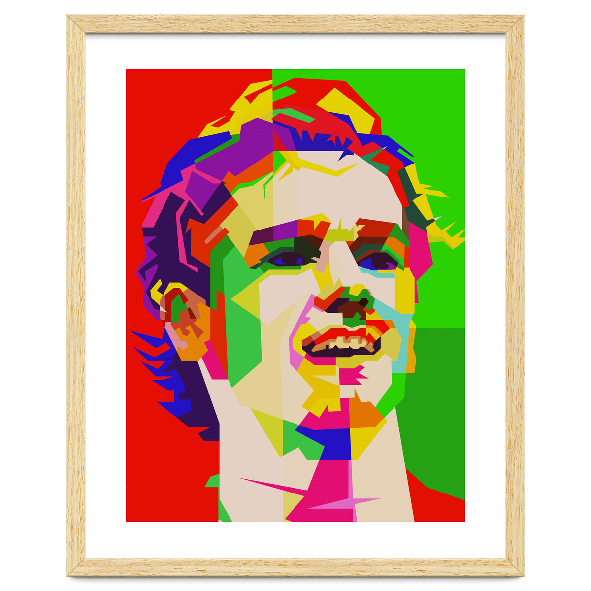 Anthoine Griezman Super Soccer Pop Art WPAP