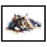Maine Coon Resting Portrait thumbnail