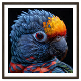 Close Up Vibrant Parrot Eye thumbnail