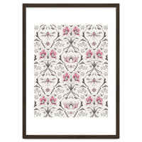 Bohemian Garden Pink Pattern