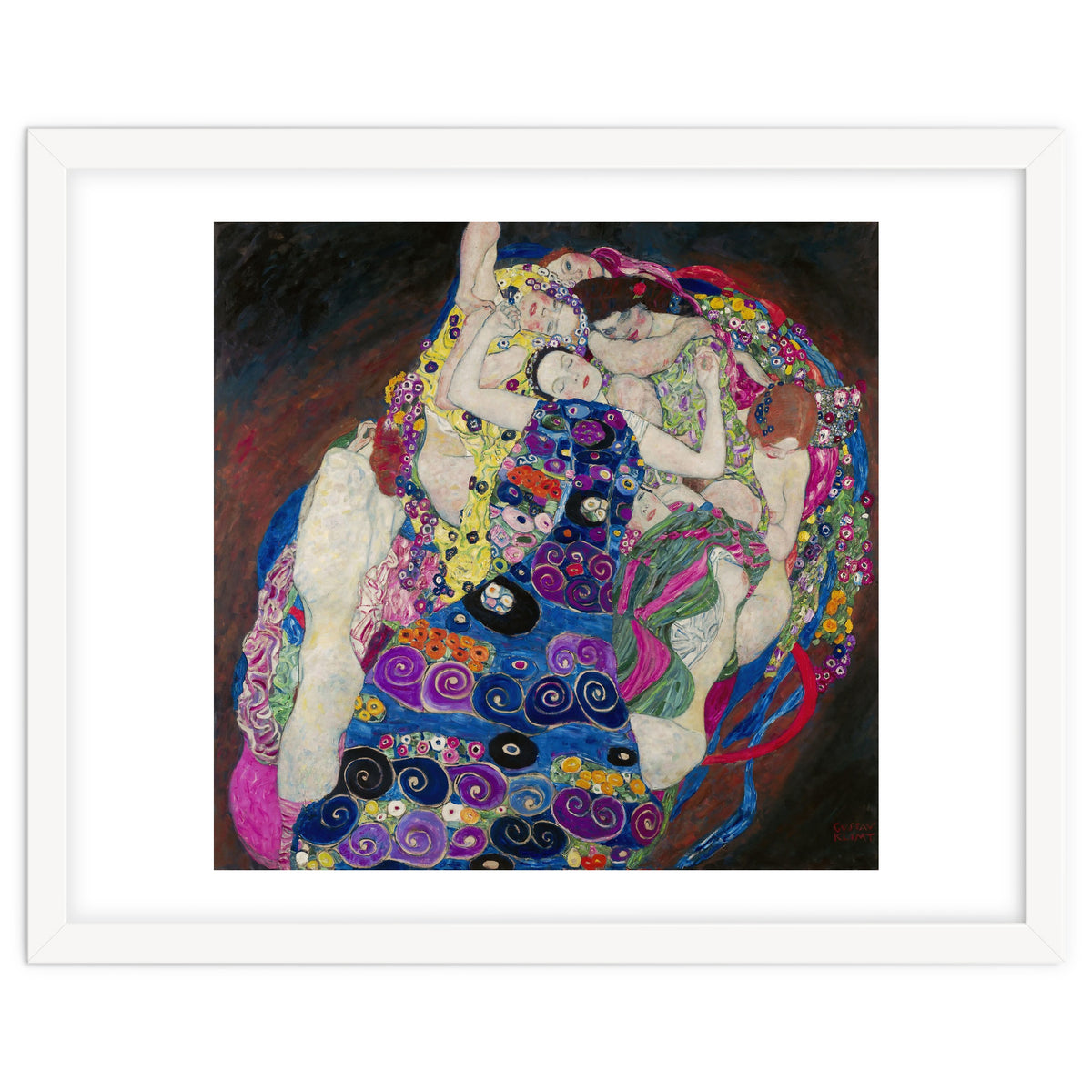 The Virgin - Die Jungfrau. Oil on canvas (1913) 190 x 200 cm.