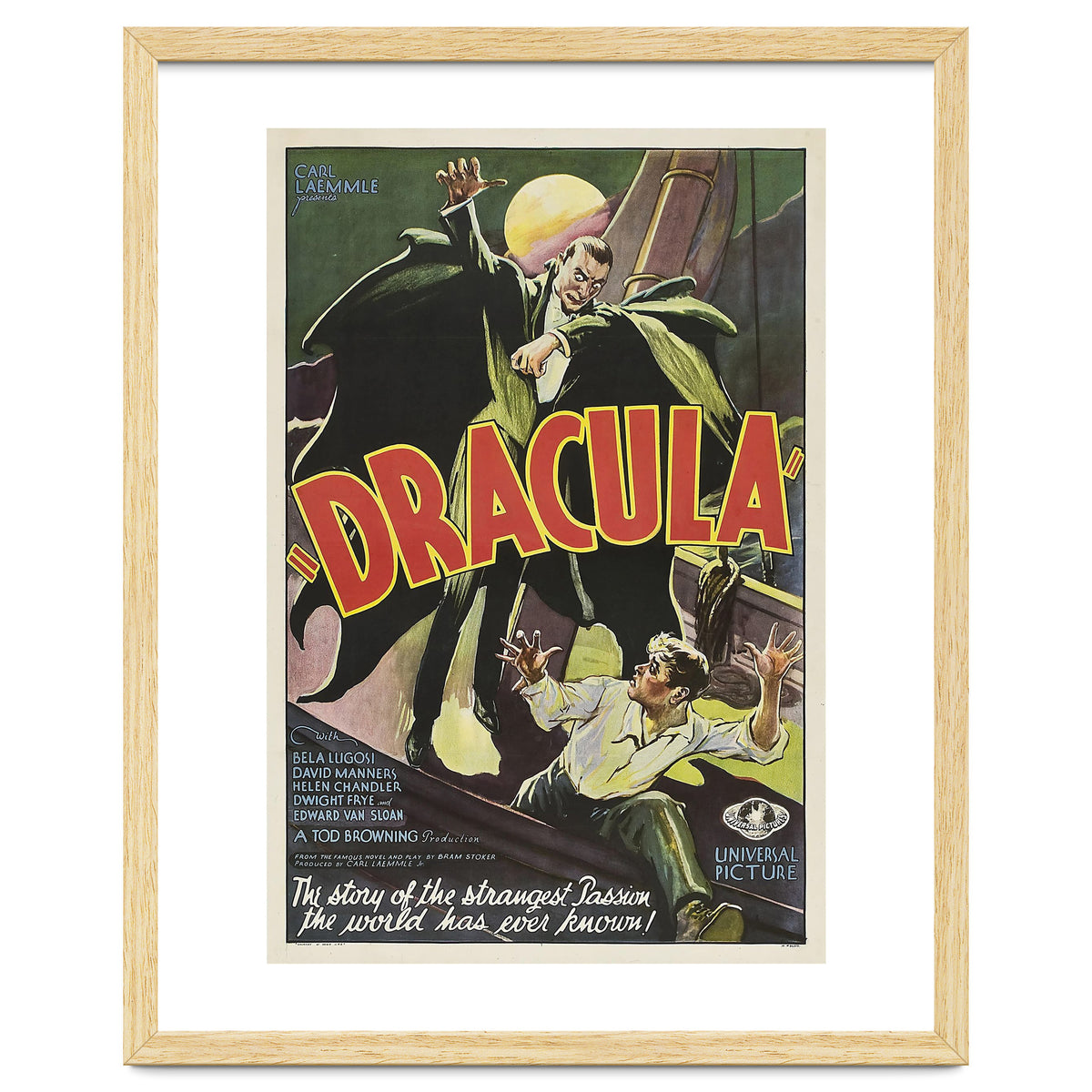 DRACULA (1931), directed by TOD BROWNING.